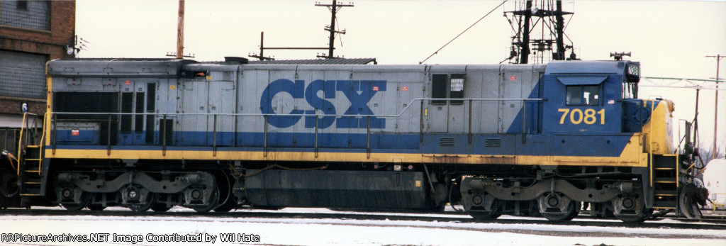CSX C30-7 7081